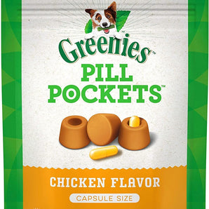 Greenies 7.9oz Capsule Pockets-Chicken