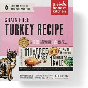 Honest Kitchen Cat 4lb Grain Free Turkey