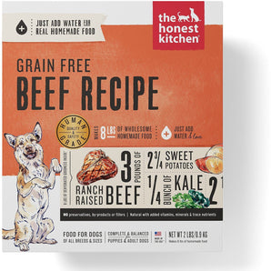 Honest Kitchen 2lb Grain Free Beef