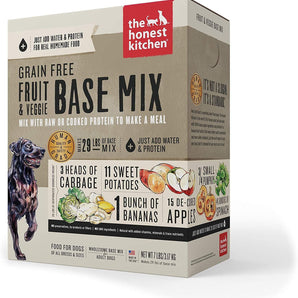 Honest Kitchen 3lb Grain Free Fruit Veggie Base
