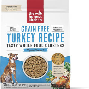 Honest Kitchen Whole Food Clusters 20lb Grain Free Turkey
