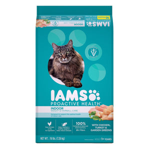 Iams Cat 16lb Weight and Hairball Cat Food