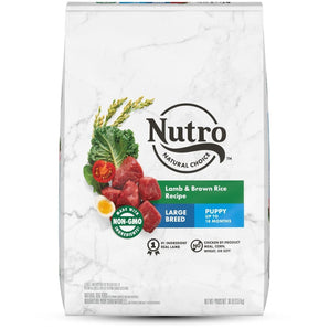 Nutro 30lb Wholesome Lamb Puppy Large Breed Rice Dog Food