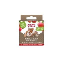 Living World small animal mineral apple block 1.4oz