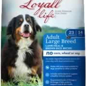 Loyall Life 40lb Adult large breed lamb and brown rice dog food