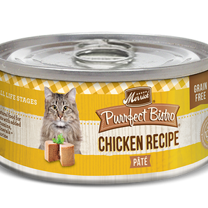 Merrick 5.5oz purrfect bistro chicken pate