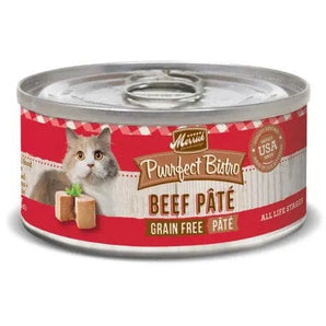 Merrick 3oz purrfect bistro beef pate