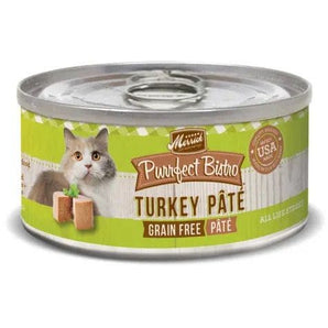 Merrick 3oz purrfect bistro turkey pate