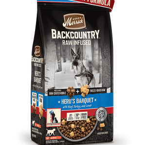 Merrick backcountry Hero's Banquet 20lb