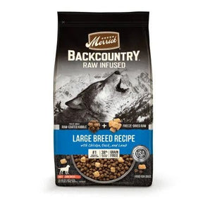 Merrick backcountry large breed 20lb