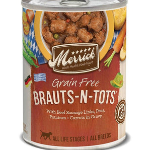 Merrick 12.7oz brauts n tots