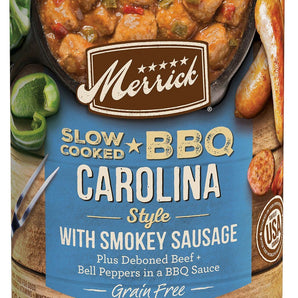 Merrick grain free bbq carolina sausage 12.7oz
