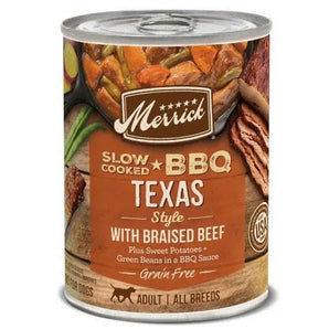 Merrick grain free bbq texes beef 12.7oz