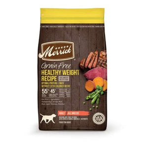 Merrick 4lb grain free healthy weight