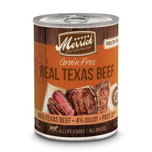Merrick 12.7oz grain free texas beef