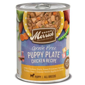 Merrick 12.7oz puppy plate chicken
