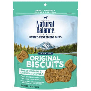 Natural Balance Limited Ingredient Diet 14oz Potato Chicken Biscuits Dog Treats