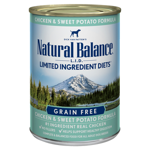 Natural Balance Limited Ingredient Chicken & Sweet Potato Recipe Canned Dog Food 13oz