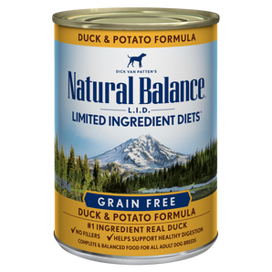 Natural Balance Limited Ingredient Reserve Duck & Potato Recipe Canned Dog Food 13.2oz