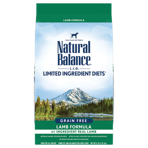 Natural Balance Limited Ingredient Diet High Protein Lamb 12lb Dog Food