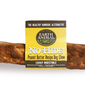 No Hide 11in peanut butter chew dog treats