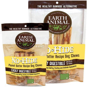 No Hide peanut butter medium 2 pack chew dog treats