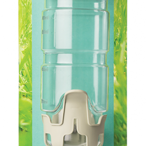 Oxbow dripless 34oz water bottle light green small animal