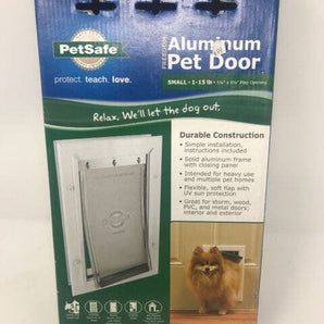 Petsafe pet door small white premium plastic