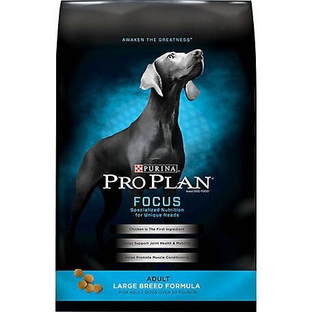 Pro Plan 34lb large breed adult dog food