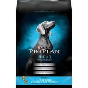 Pro Plan 34lb large breed puppy dog food