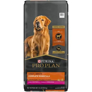 Pro Plan 35lb shredded lamb dog food