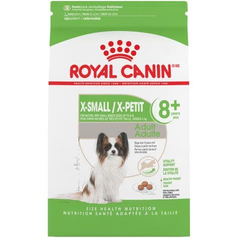 Royal Canin  X-Small Adult 8+ Dry Dog Food, 2.5 Lb