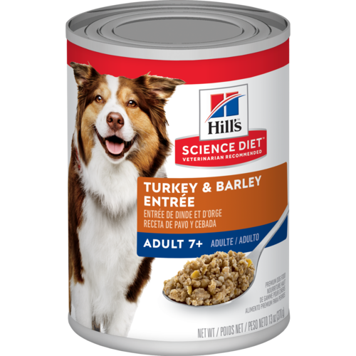 Science Diet 13oz Adult 7+ Turkey & Barley Entrée Dog Food