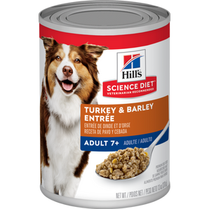 Science Diet 13oz Adult 7+ Turkey & Barley Entrée Dog Food