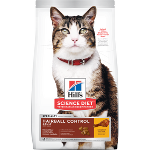 Science Diet 7lb Adult 7+ Hairball Control Chicken Recipe Cat Food