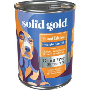 Solid Gold Fit and Fabulous 13.2oz Weight Control Chicken Dog Food