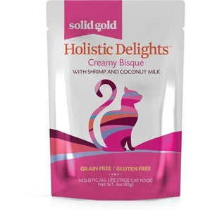 Solid Gold holistic delight 3oz shrimp coconut milk cat food