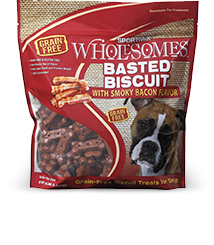 Sportmix 3lb grain free hickory basted biscuit dog treats