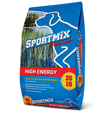 Sportmix blue 50lb high energy mini dog food