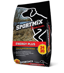 Sportmix blue 50lb high energy plus mini chunks dog food