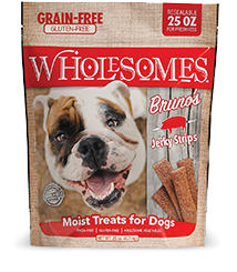 Sportmix wholesome 25oz bruno jerky strips dog treats