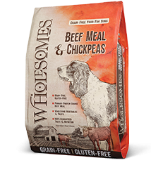 Sportmix wholesome 35lb grain free beef and chickpea dog food