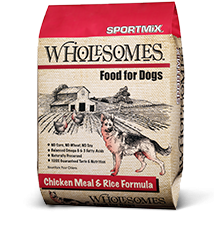 Sportmix wholesome 40lb chicken rice dog food