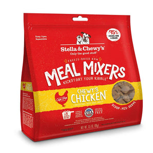 Stella and Chewy's 18oz freeze dried chicken mixer dog food