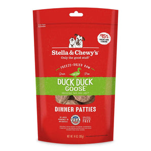 Stella and Chewy's 25oz freeze dried duck goose dog food