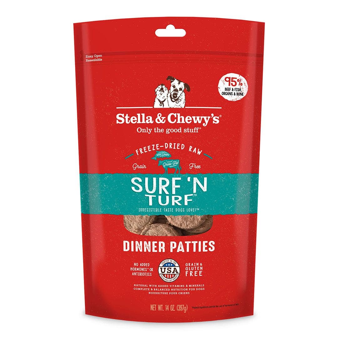 Stella and Chewy's 6oz freeze dried surf turf dog food
