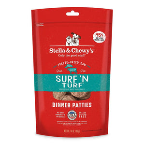 Stella and Chewy's 14oz freeze dried surf turf dog food