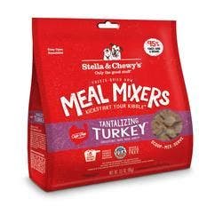 Stella and Chewy's 3.5oz freeze dried turkey mixer dog food