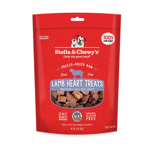 Stella and Chewy's 3oz lamb heart dog treats