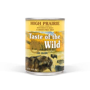 Taste of the Wild 13.2oz  high prairie dog food